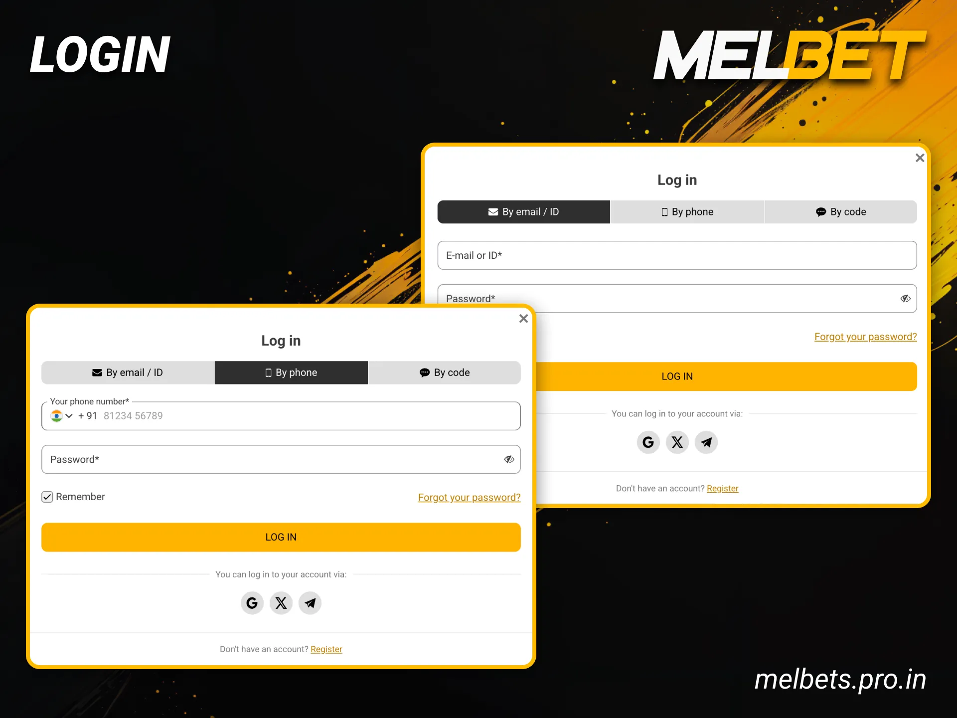 Join Melbet now and start winning.
