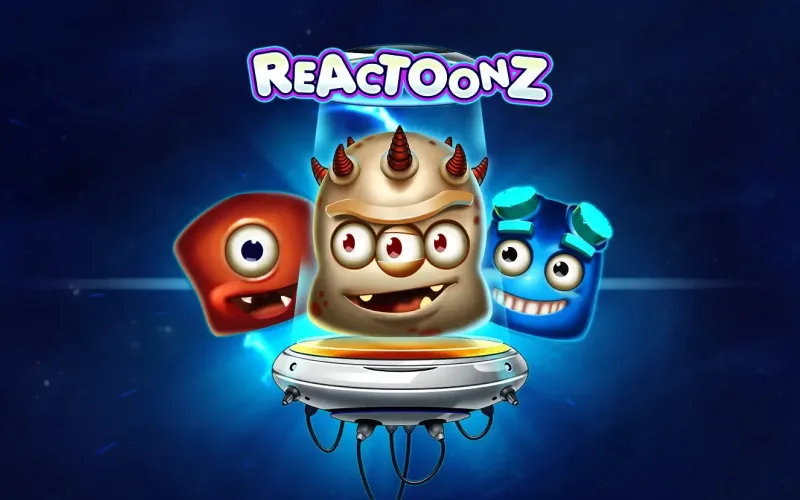 Win with alien clusters in Reactoonz Slot at Melbet.